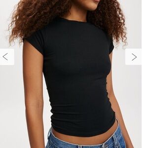 Cotton on ribbed tea